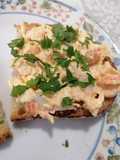 330. Tosta fría de langostino