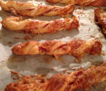 Without Fail Making Recipe Christmas Parma Ham and Stilton Cheese Straws Delicious Steady