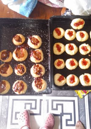 Una foto de Masa para ojitos o pepas dulces