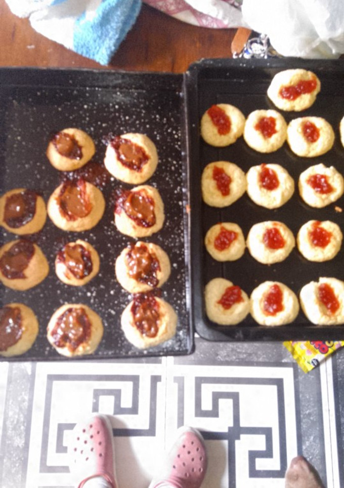 Una foto de Masa para ojitos o pepas dulces