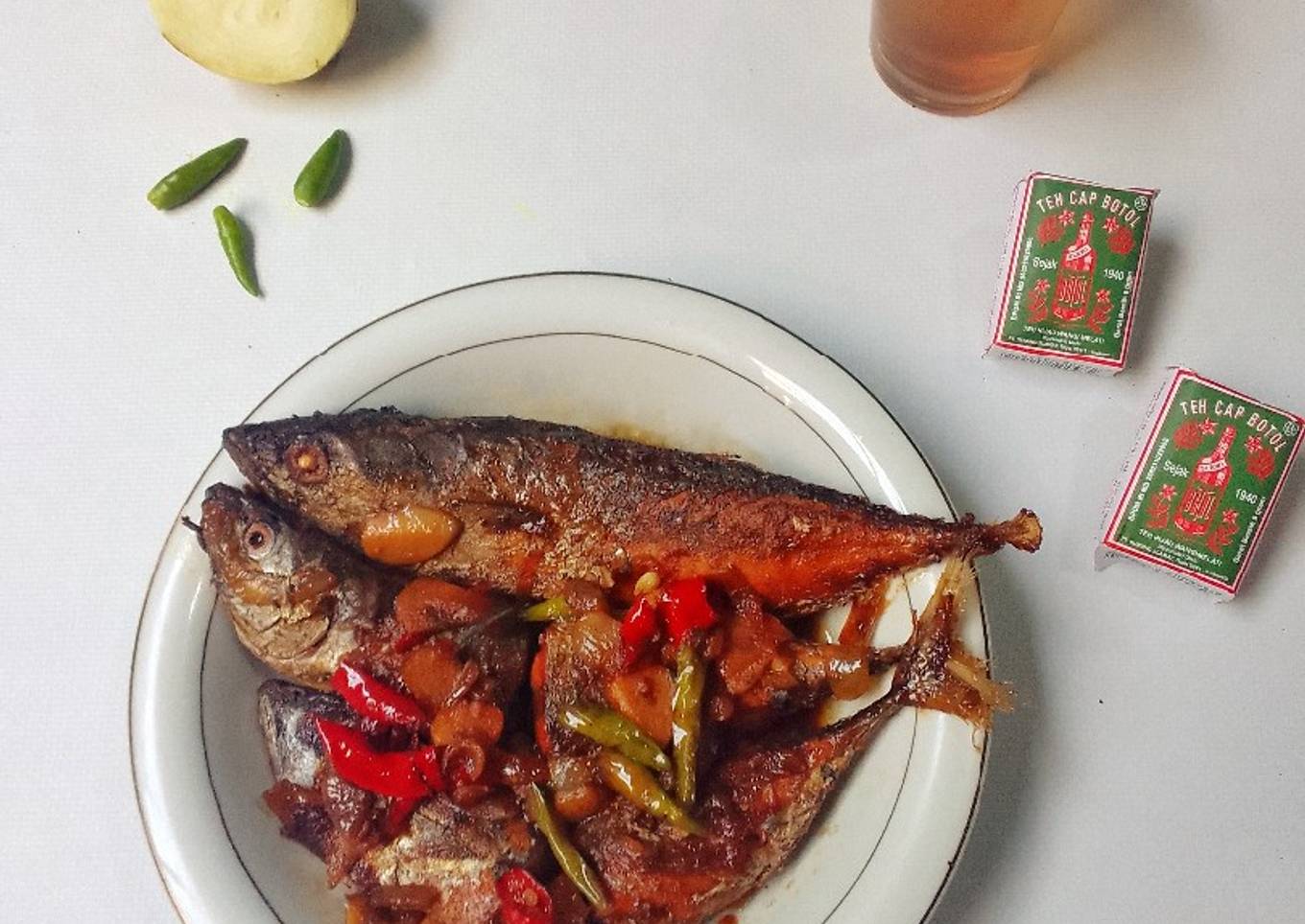 Ikan Tongkol Teh Botol Asam Manis