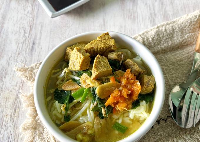 Cara Gampang Membuat Soto kudus daging sapi yang Enak