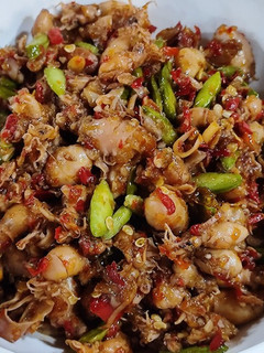 Foto resep Sambal baby cumi asin pete
