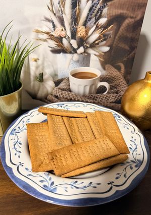 Una foto de Crackers de espelta integral