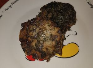 Una foto de Tortilla de berros