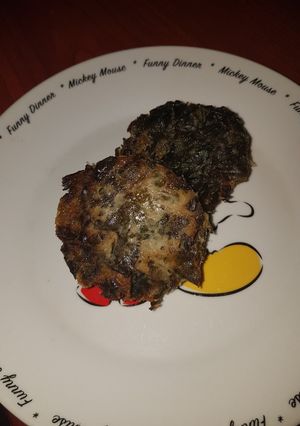 Una foto de Tortilla de berros