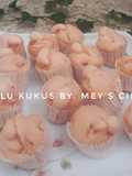 Bolu Kukus (Santan + Fanta Strawberry)