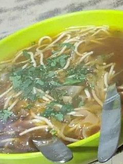 A picture of Manchow soup.