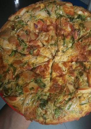 Foto resep Omelet Sayur Bahrie