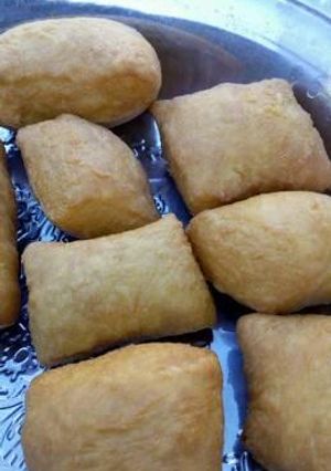 A picture of Sweet honey mandazis.