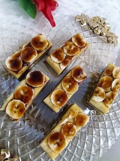 صورة لوصفة تحلية كراميل وموز