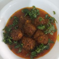 A picture of Malai kofta.