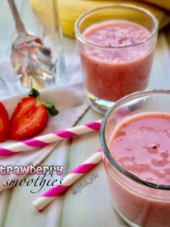 Foto resep Strawberry Smoothies
