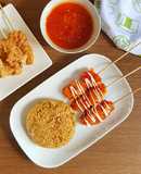 Chicken Hot Rods & Nasi Rendang Ala KFC