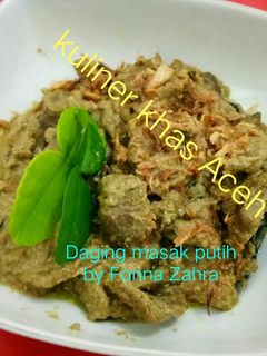 Foto resep Daging Masak Putih