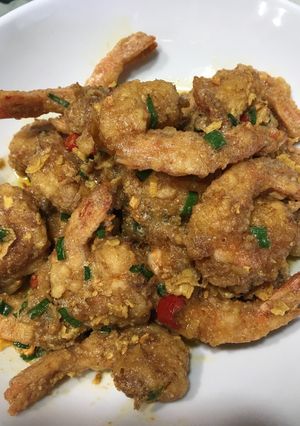 Foto resep Udang Telor Asin