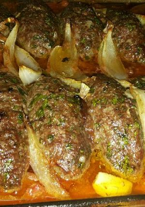 A picture of Kabab Hindi (Indian-Style Kebab) 😋🍅🍡.