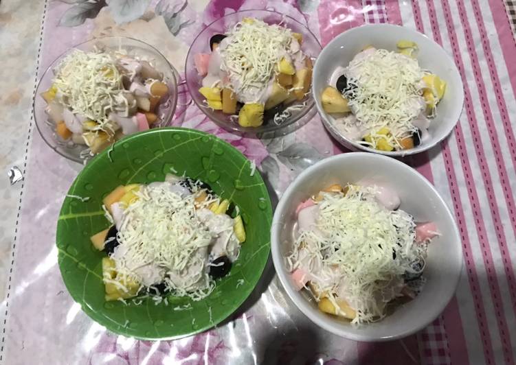 Cara Mudah Membuat Salad Buah Lezat