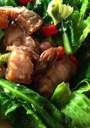 รูปของ หมูสามชั้นผัดผัก