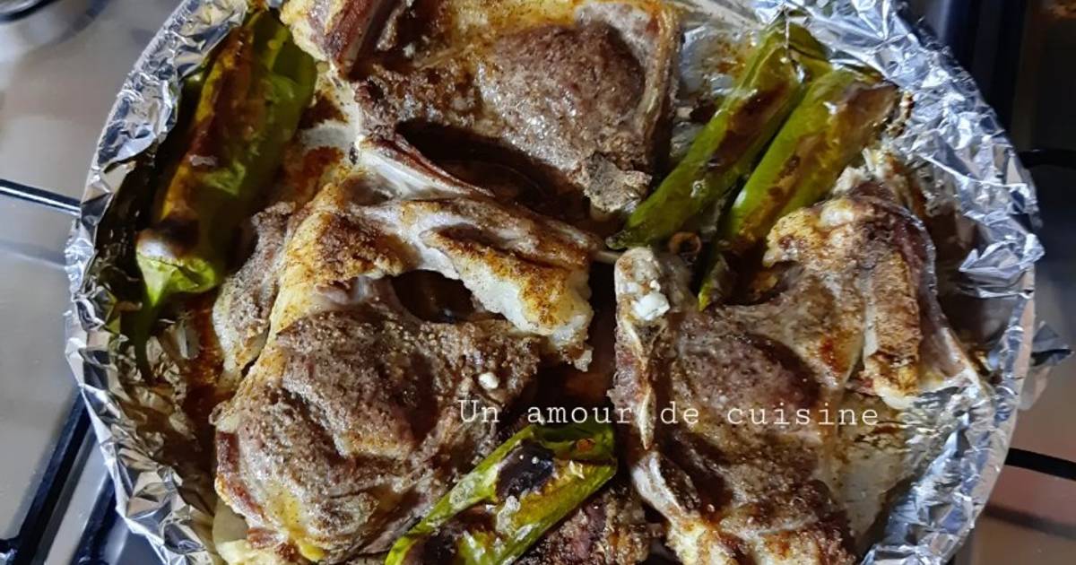 Côte d'agneau AVEC OS | DELBE TRAITEUR