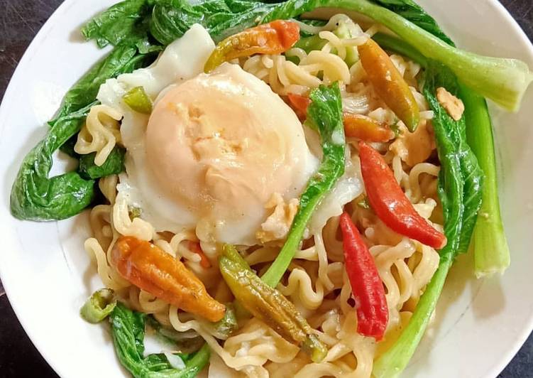 Resep Mie rebus ala2 kedai kopi yang Menggugah Selera