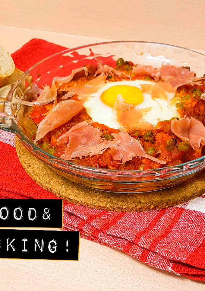 Una foto de Huevos a la Flamenca
