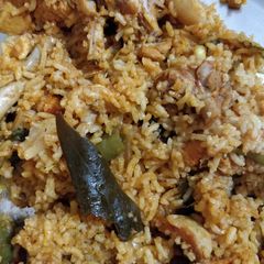 A picture of Chicken Pulav.