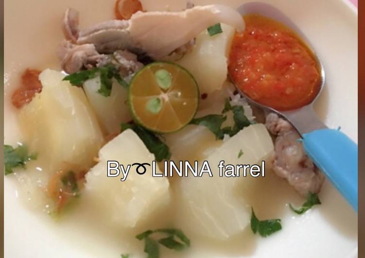 Resep Sop singkong Anti Gagal