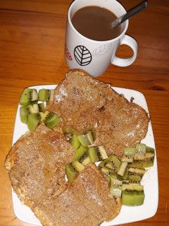 Una foto de Tostadas francesas fit