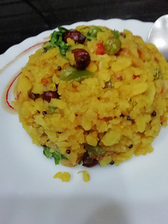 A picture of Kanda Poha.