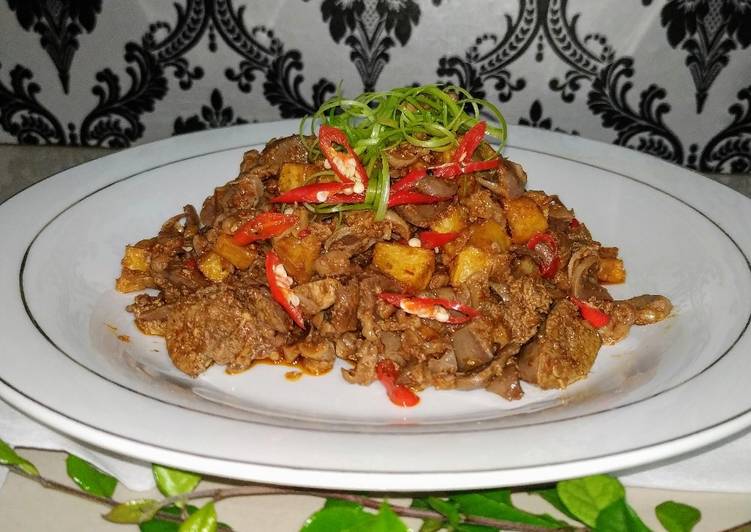 Cara Gampang Membuat Sambal hati ampela ayam Anti Gagal