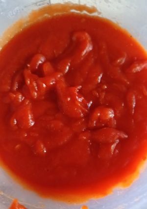 Foto resep Saus Sambal Kulit Buah Naga