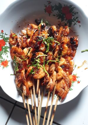 Foto resep Udang bakar madu #resepramadhan#Bikinramadhanberkesan