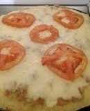 Pizza fácil de atún y hierbas finas