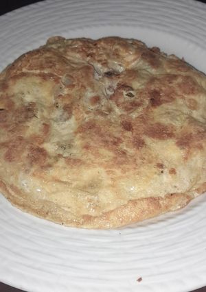 Una foto de Tortilla Española con papas salteadas
