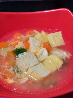 Foto resep Sup Tahu Telur Serabut MPASI