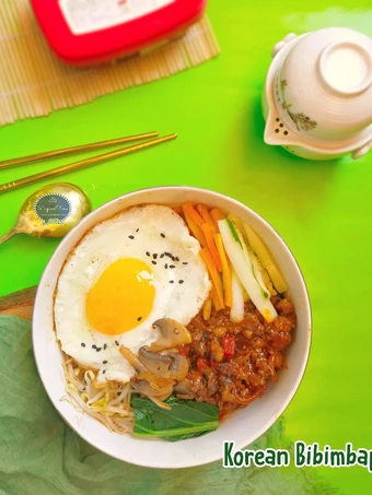 Recipe Korean Bibimbap the Perfect Can spoil the tongue