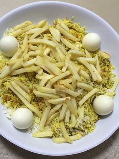 صورة لوصفة برياني دجاج على طريقتي