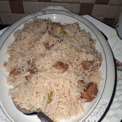 A picture of Mutton yakhni pulao.
