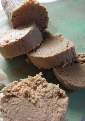 Una foto de Leberwurst o paté alemán