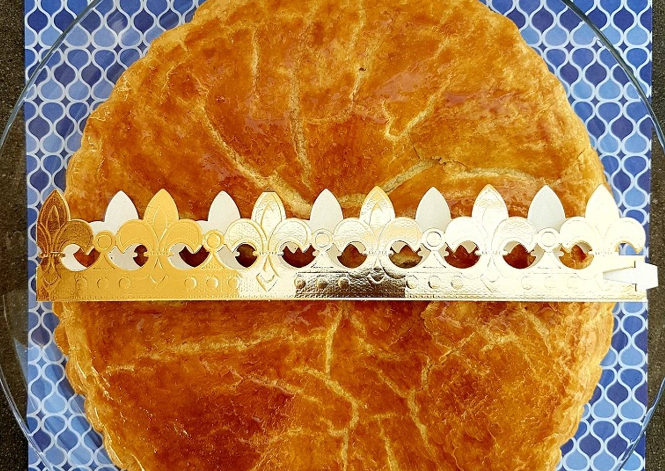 Galette à la frangipane pralinée