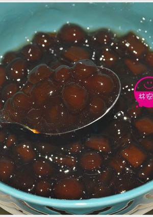 懶人安自製手工黑糖粉圓 的食譜成品照片