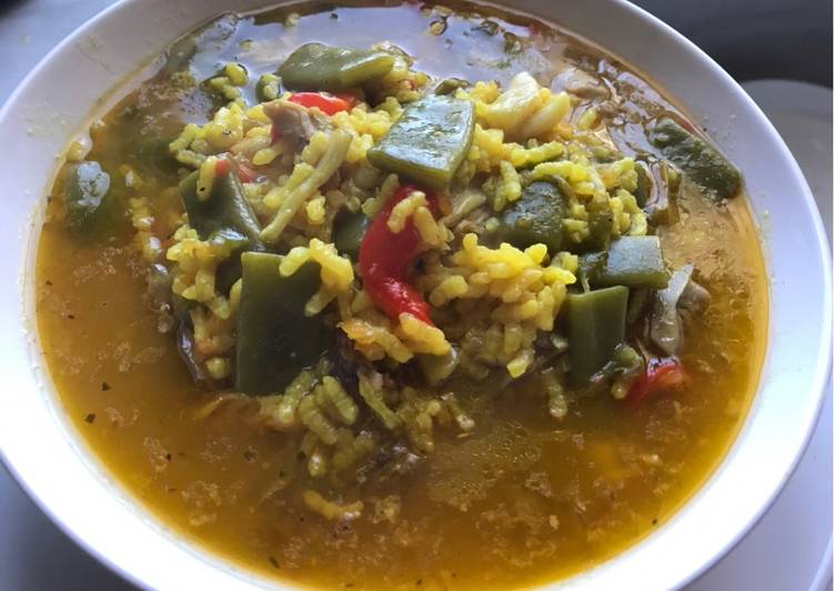 Arroz caldoso para dos