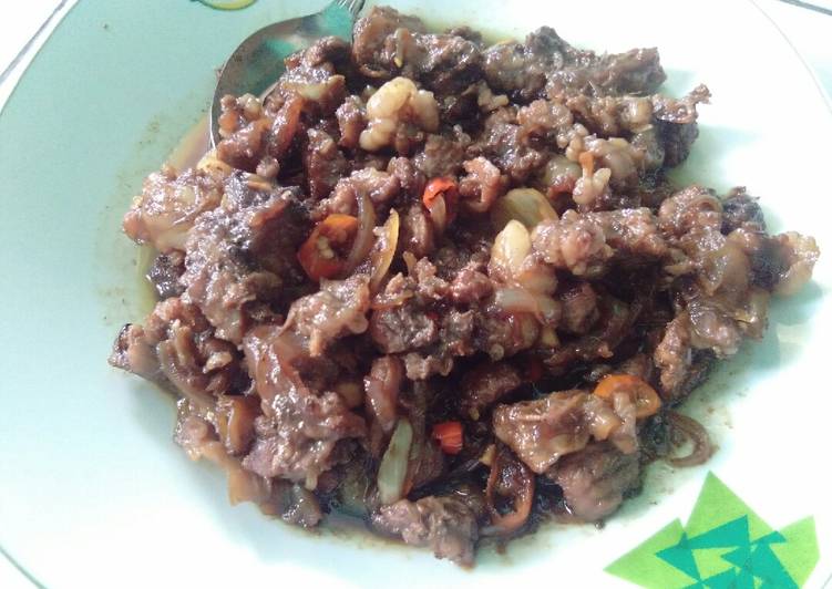 Bahan Oseng tetelan sapi | Resep Membuat Oseng tetelan sapi Yang Bisa Manjain Lidah