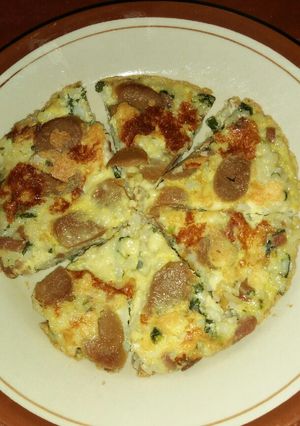 Foto resep Pizza nasi mpasi 15bulan