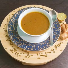 A picture of Moong soup.