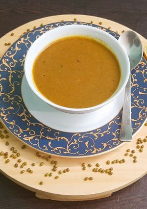 A picture of Moong soup.