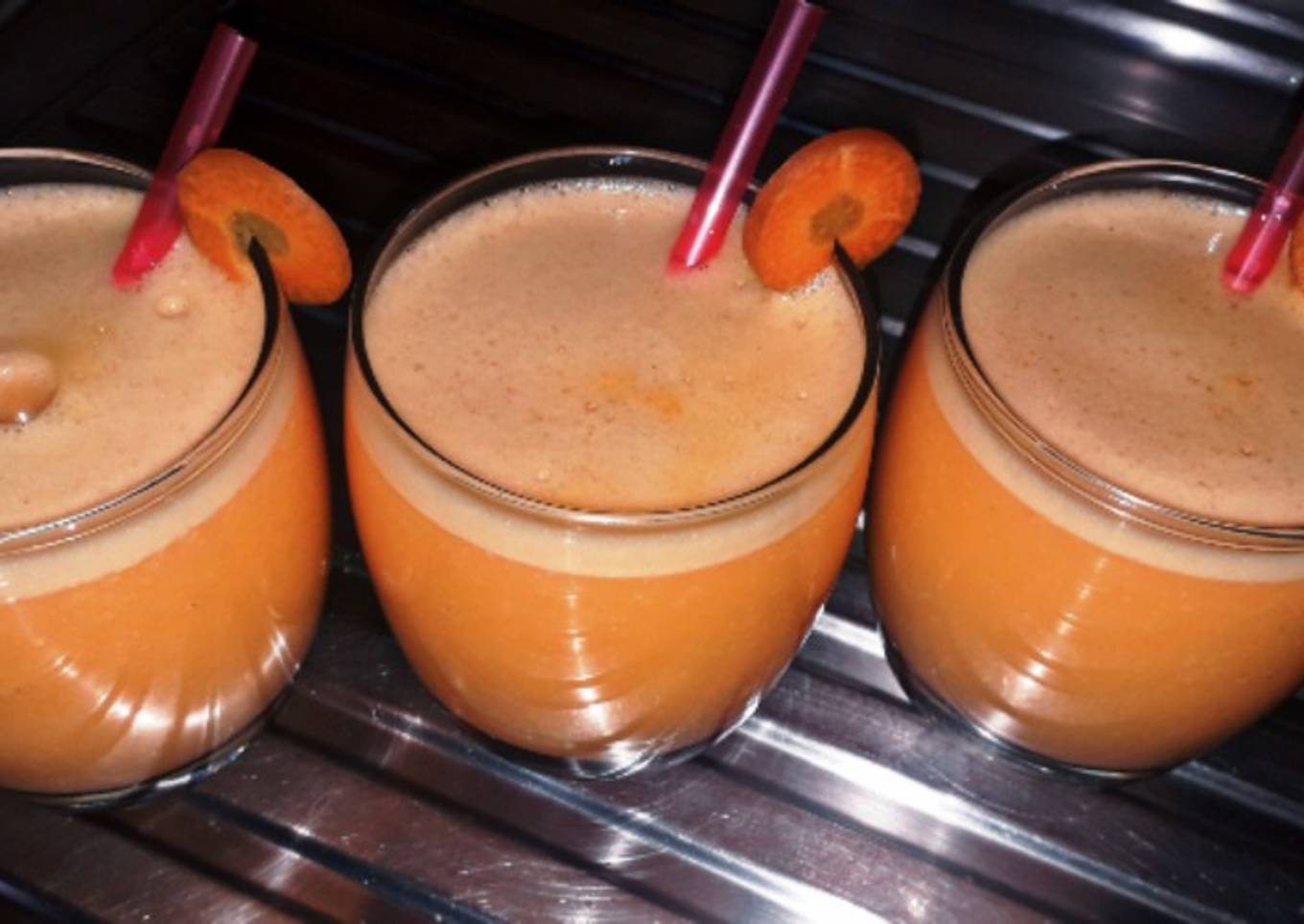 Batido de zanahoria con avena 🥕🥃