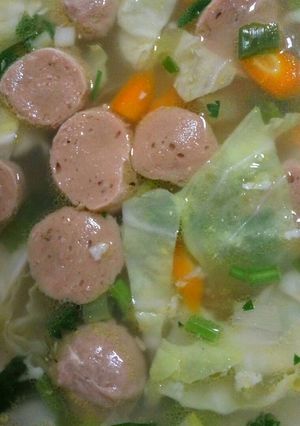 Foto resep Sop baso sayur