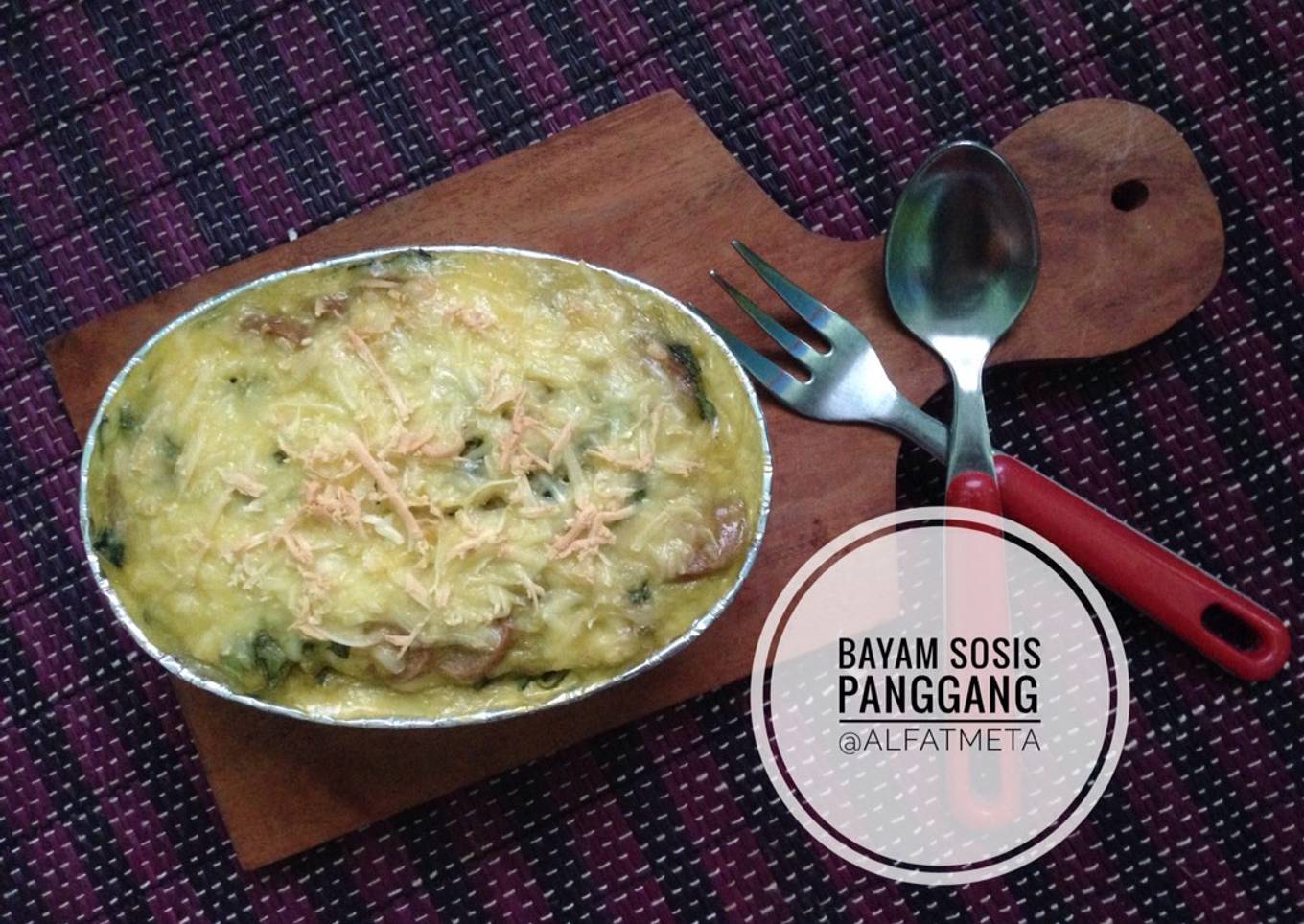 Bayam Sosis Panggang Untuk Anak
